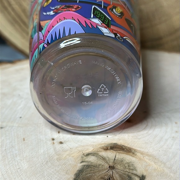 💜5 for $20! Mcdonald’s 2024 Barbie & Hot Wheels Cars Mattel Printed Design Cup - Picture 4 of 6